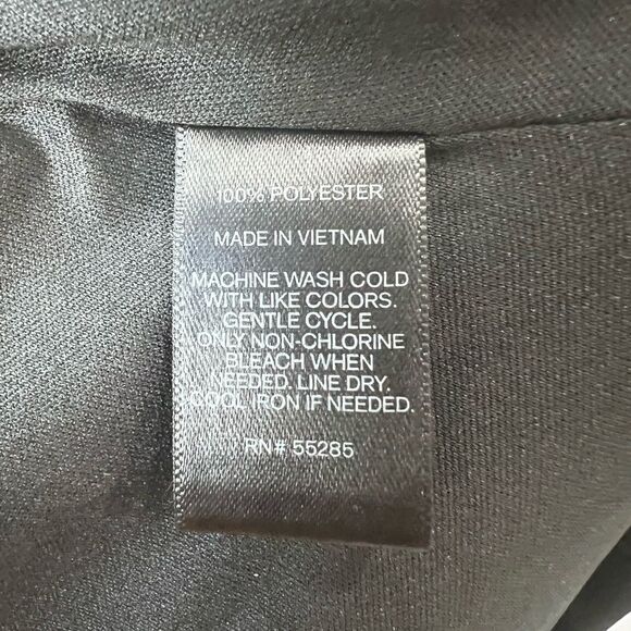 Express Black halter Tie neck chiffon Dress Size 4 - Picture 9 of 12